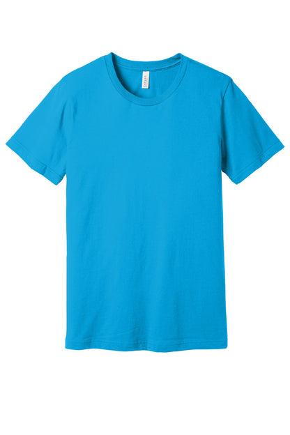 BELLA+CANVAS  Unisex Jersey Short Sleeve Tee. BC3001 - EMBROIDERED