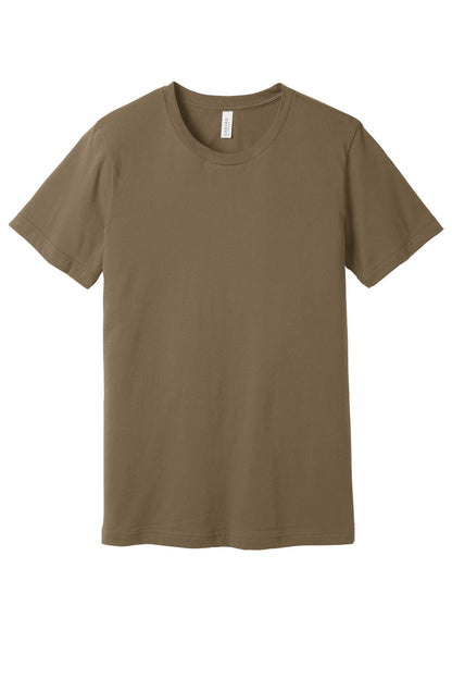 BELLA+CANVAS Unisex Jersey Short Sleeve Tee. BC3001 - EMBROIDERED