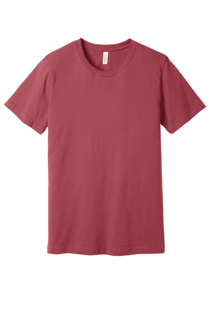 BELLA+CANVAS  Unisex Jersey Short Sleeve Tee. BC3001 - EMBROIDERED