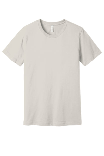 BELLA+CANVAS  Unisex Jersey Short Sleeve Tee. BC3001 - EMBROIDERED