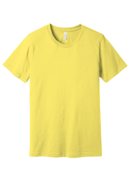BELLA+CANVAS  Unisex Jersey Short Sleeve Tee. BC3001 - EMBROIDERED