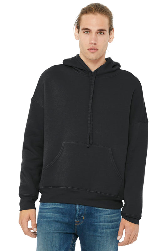BELLA+CANVAS  Unisex Sponge Fleece Pullover DTM Hoodie. BC3729 - EMBROIDERED