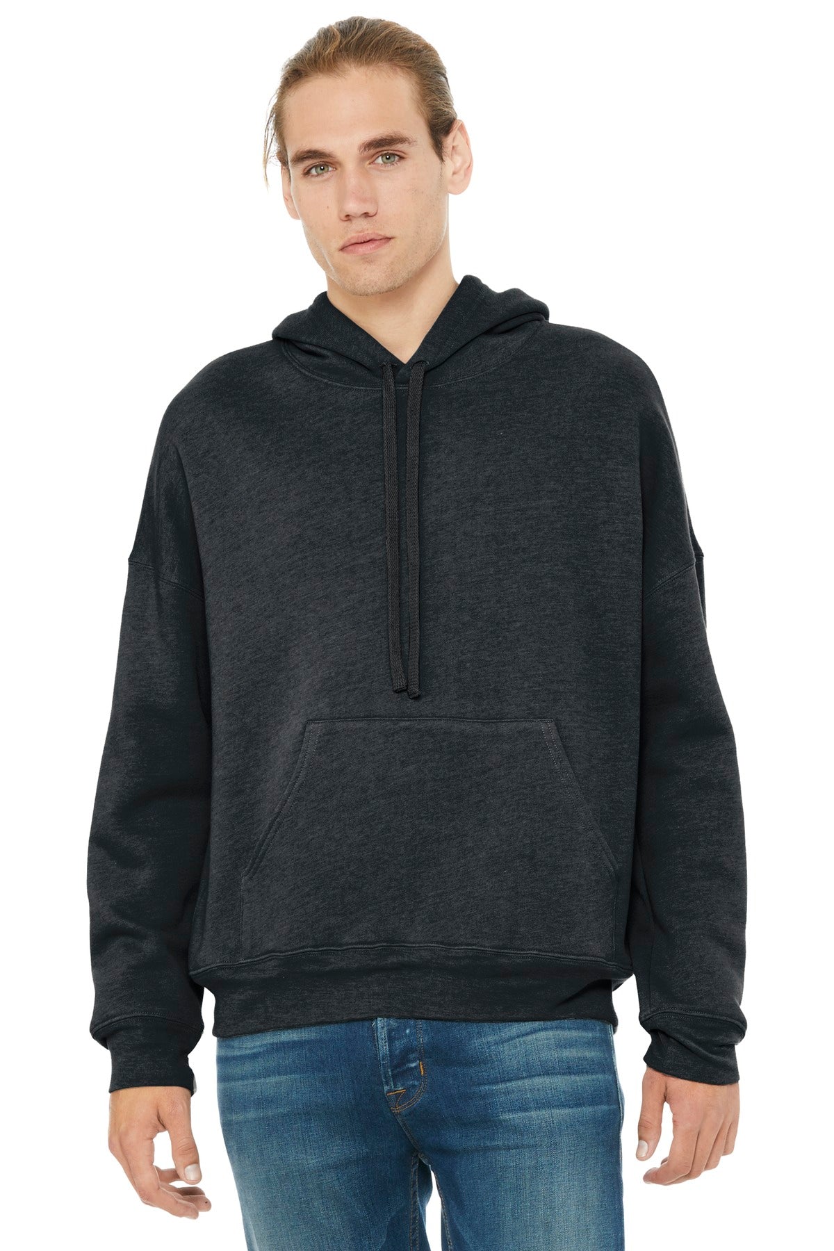 BELLA+CANVAS  Unisex Sponge Fleece Pullover DTM Hoodie. BC3729 - EMBROIDERED