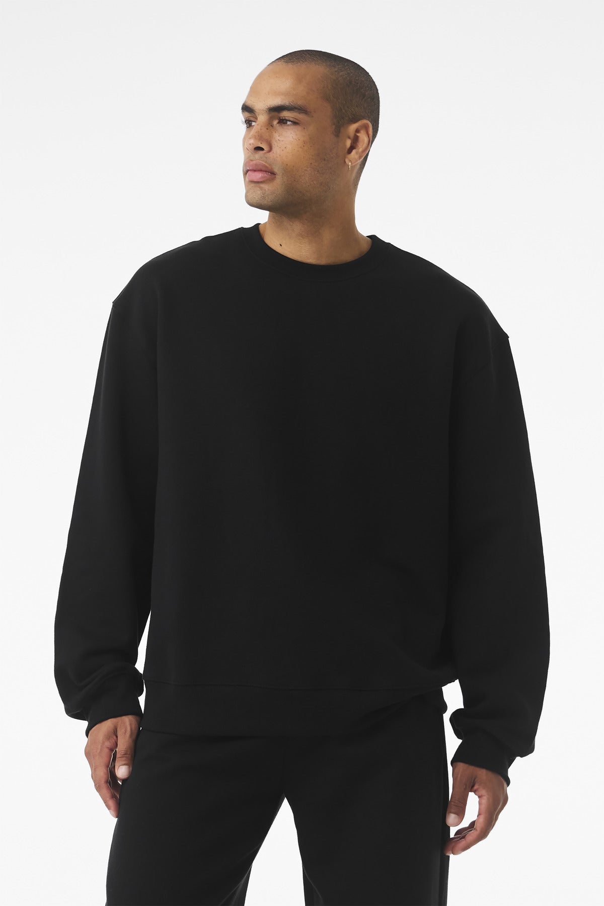 BELLA+CANVAS Unisex 10-Ounce Heavyweight Crewneck Sweatshirt BC4711 - EMBROIDERED