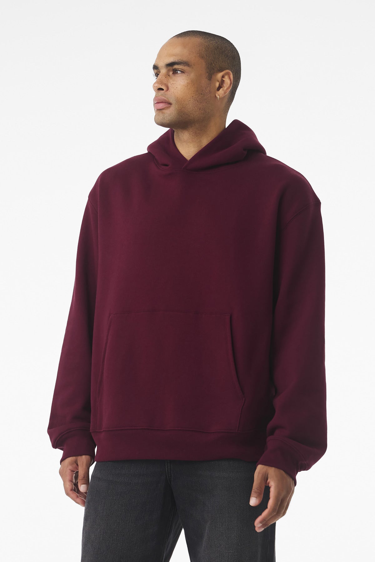 BELLA+CANVAS Unisex 10-Ounce Heavyweight Pullover Hoodie BC4719 - EMBROIDERED