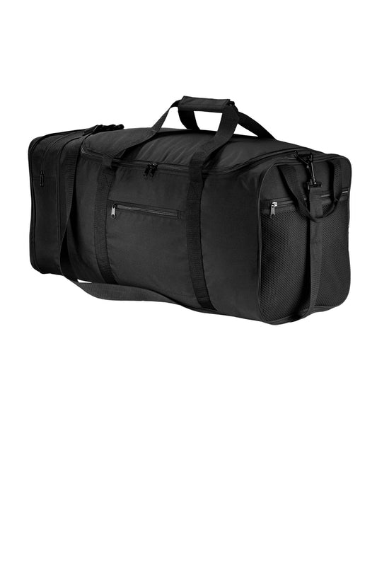 Port Authority Packable Travel Duffel. BG114 - EMBROIDERED