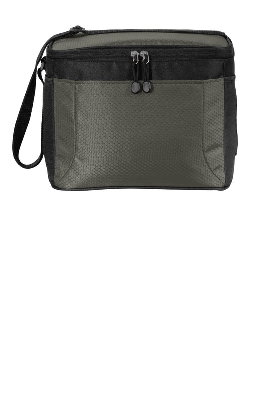 Port Authority 12-Can Cube Cooler. BG513 - EMBROIDERED