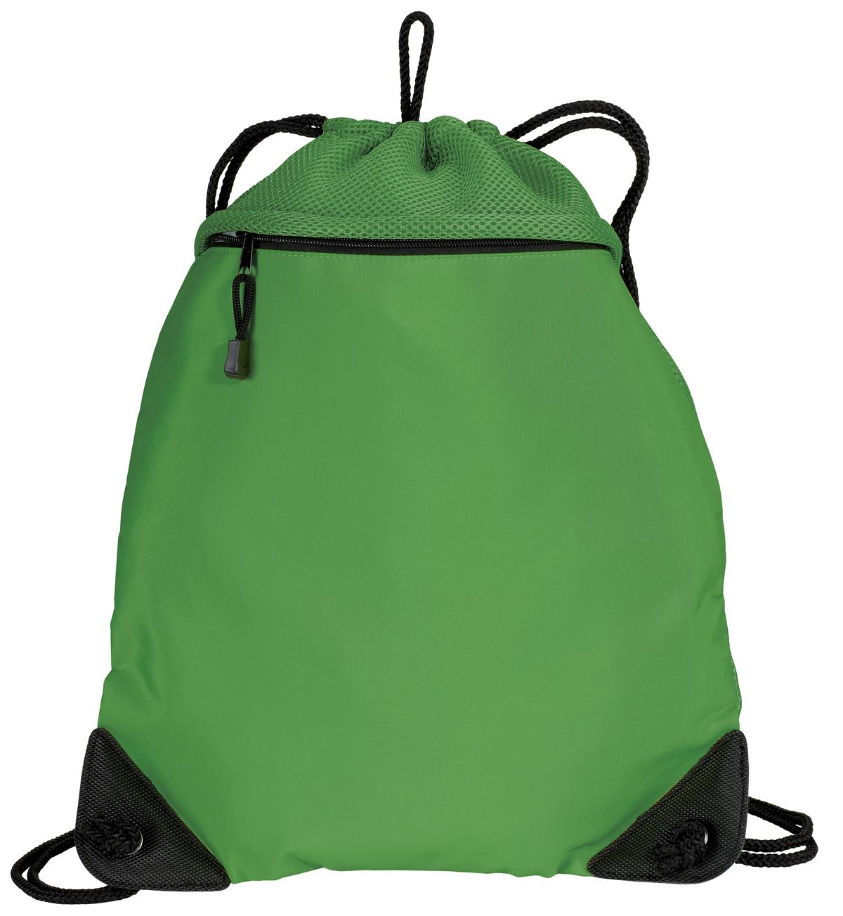 Port Authority - Cinch Pack with Mesh Trim.  BG810 - EMBROIDERED