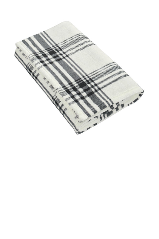 Port Authority   Ultra Plush Blanket. BP31 - EMBROIDERED