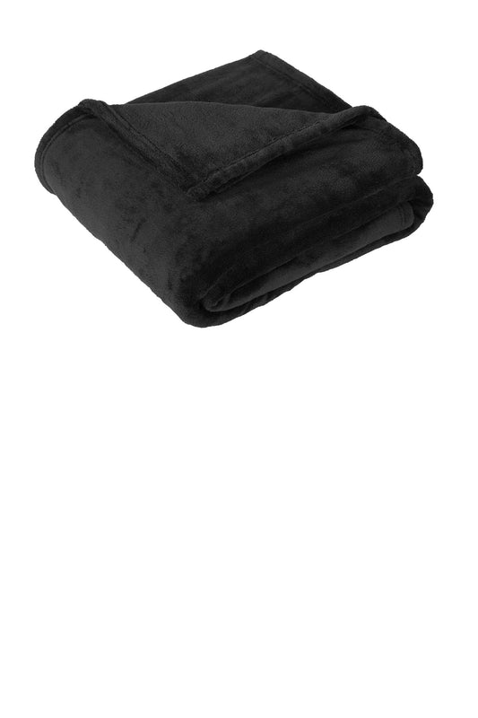 Port Authority  Oversized Ultra Plush Blanket. BP32 - EMBROIDERED