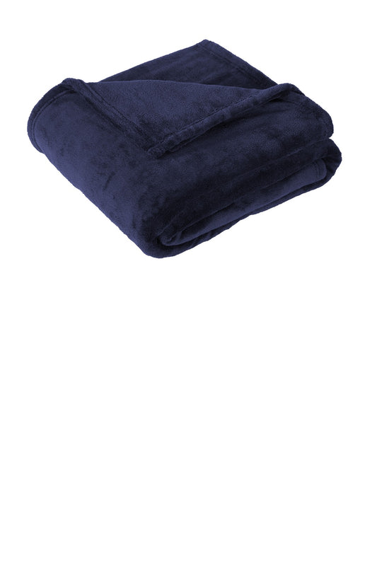 Port Authority  Oversized Ultra Plush Blanket. BP32 - EMBROIDERED