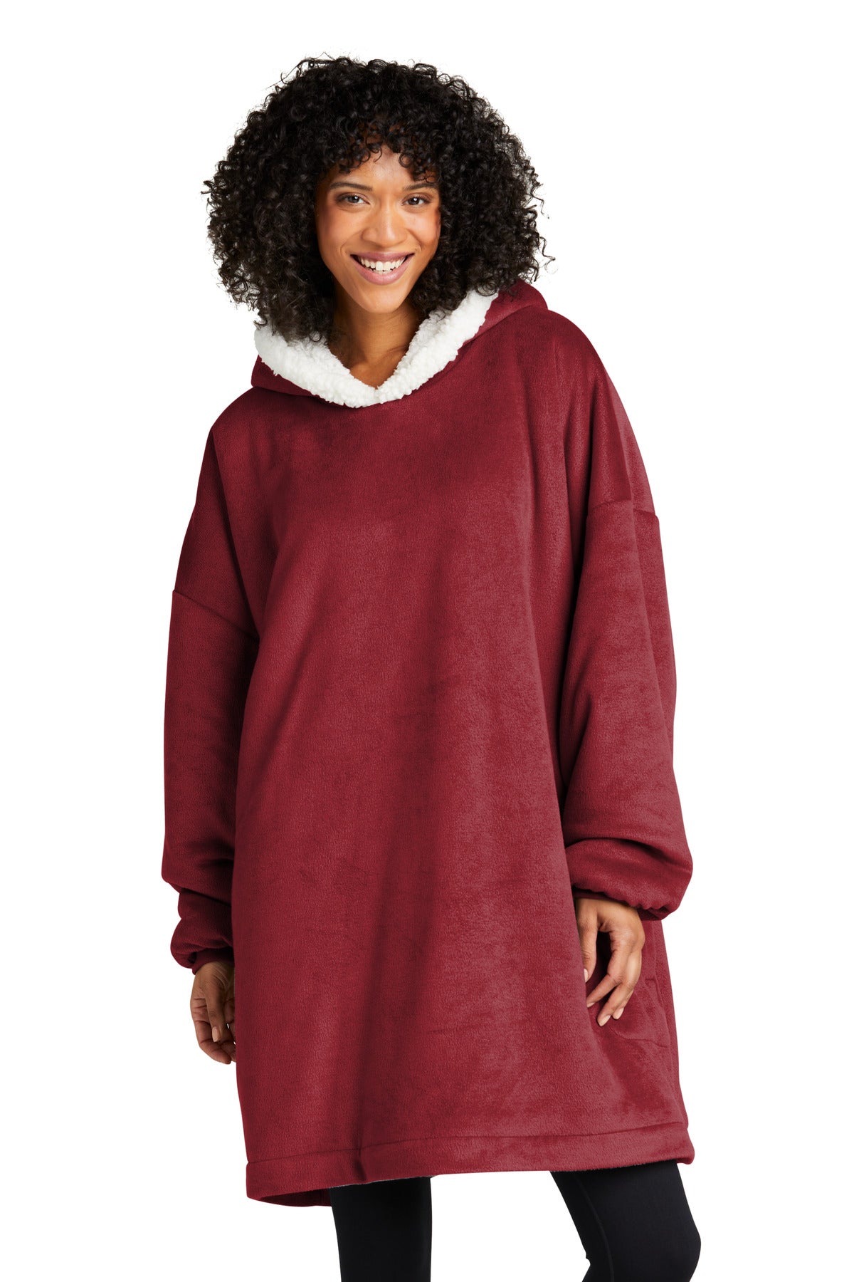 Port Authority Mountain Lodge Wearable Blanket BP41 - EMBROIDERED