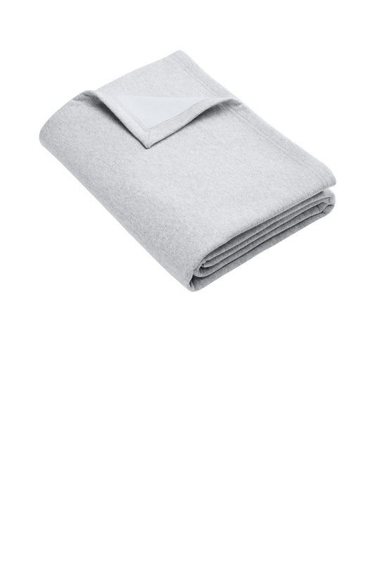 Port & Co Core Fleece Sweatshirt Blanket. BP78 - EMBROIDERED
