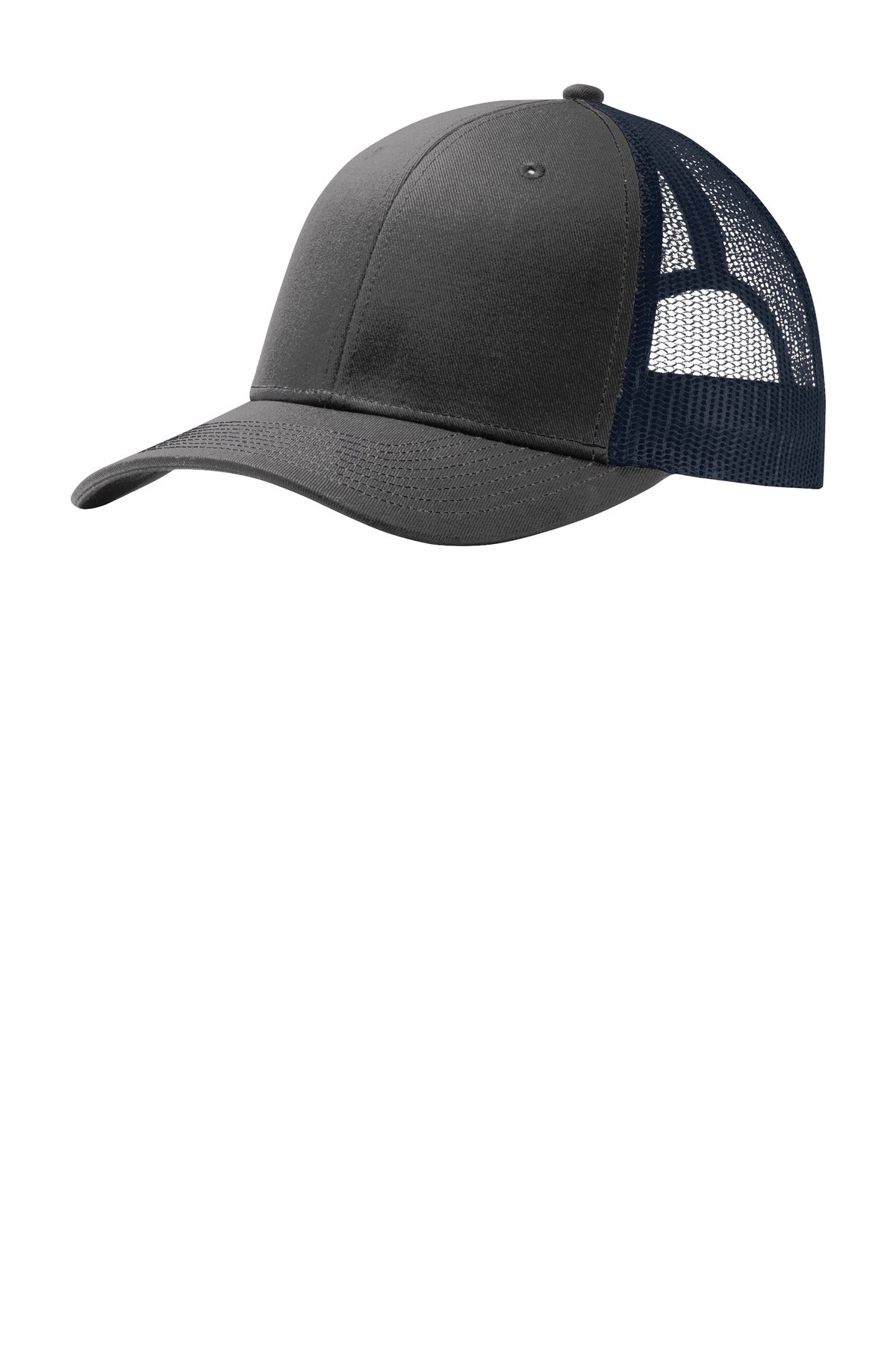 Port Authority Snapback Trucker Cap. C402 - EMBROIDERED