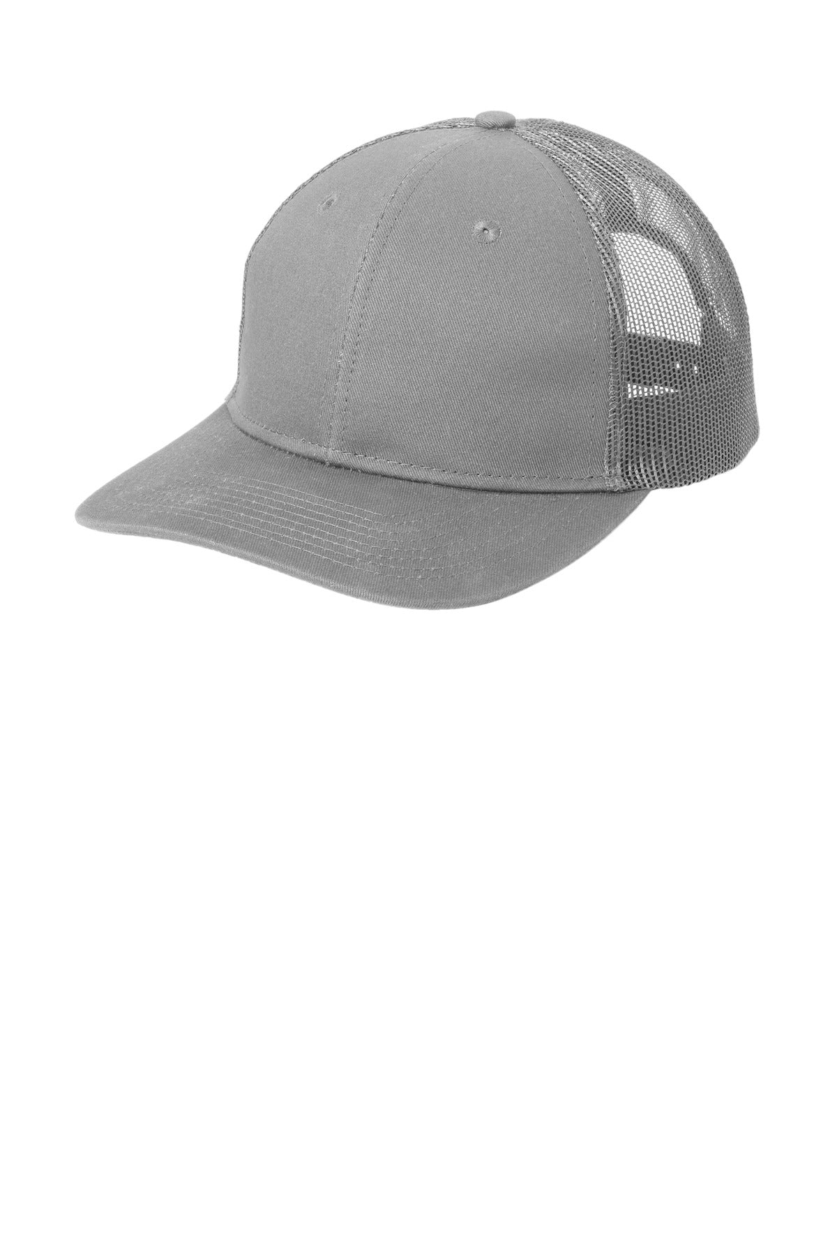 Port Authority Snapback Trucker Cap. C402 - EMBROIDERED
