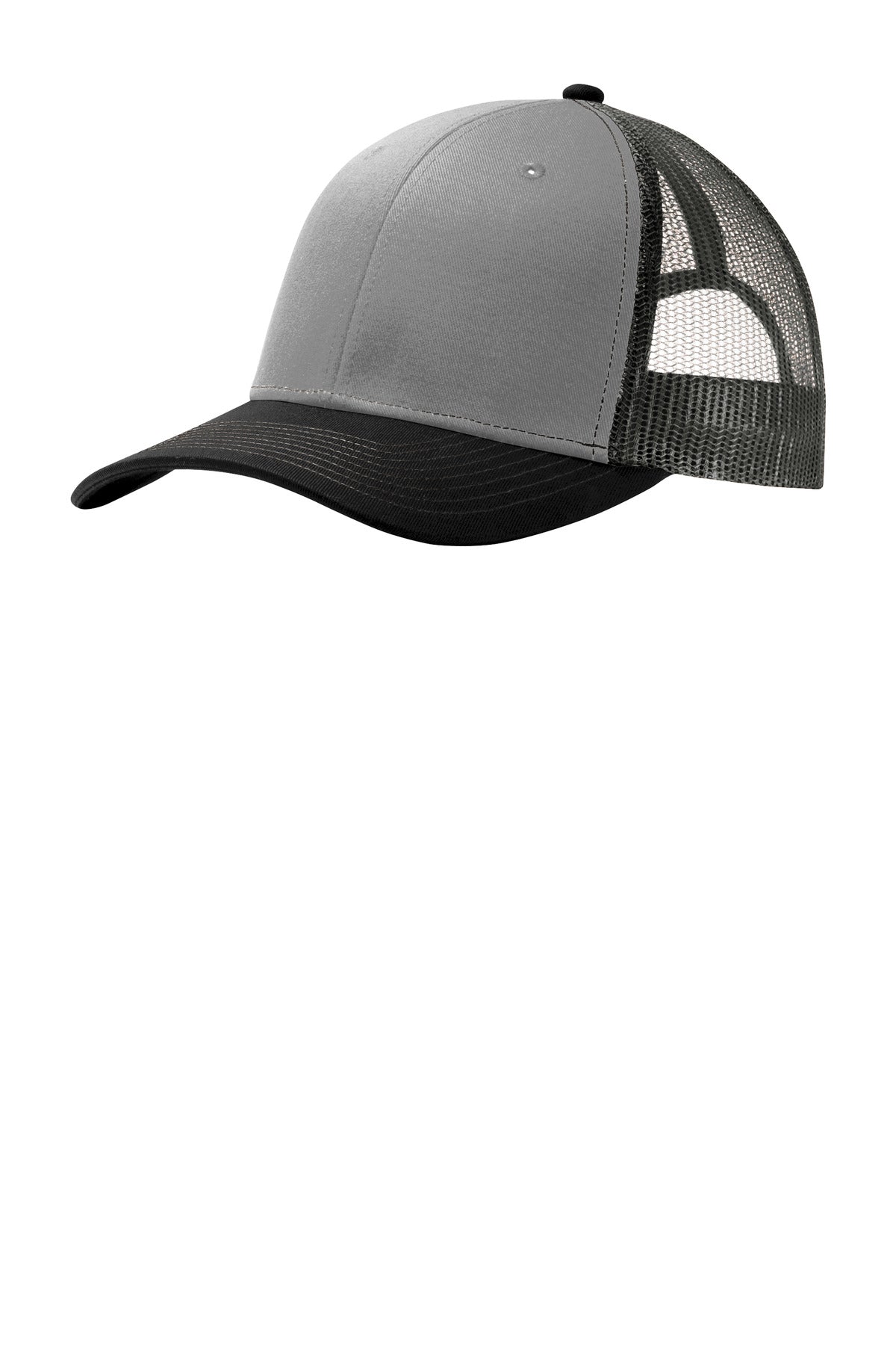 Port Authority Snapback Trucker Cap. C402 - EMBROIDERED