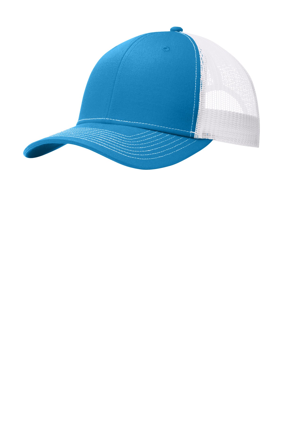 Port Authority Snapback Trucker Cap. C402 - EMBROIDERED
