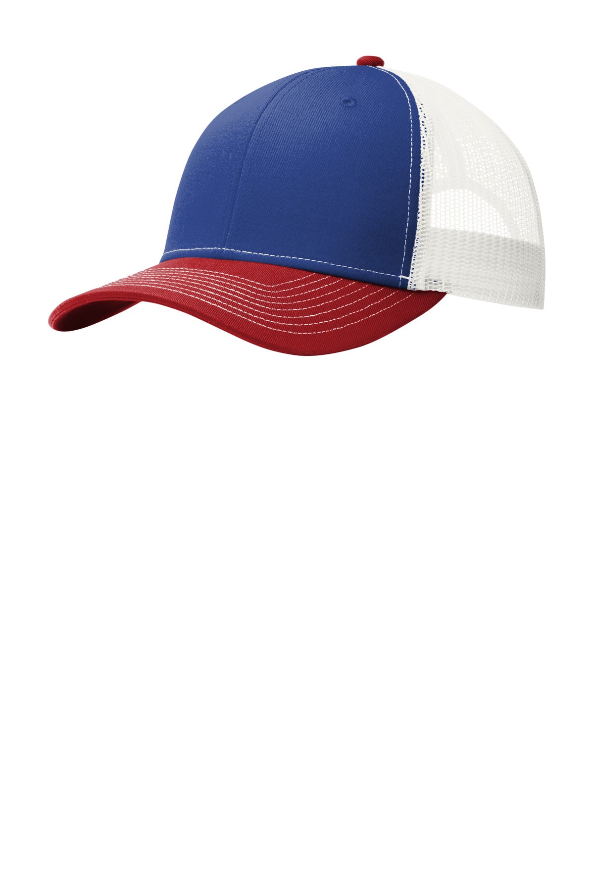 Port Authority Snapback Trucker Cap. C402 - EMBROIDERED