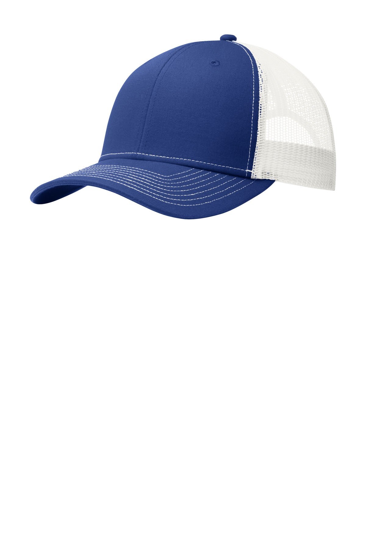 Port Authority Snapback Trucker Cap. C402 - EMBROIDERED