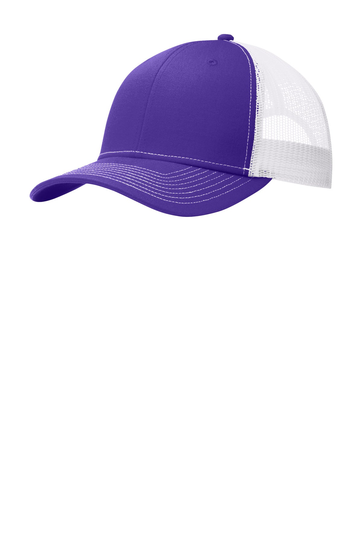 Port Authority Snapback Trucker Cap. C402 - EMBROIDERED