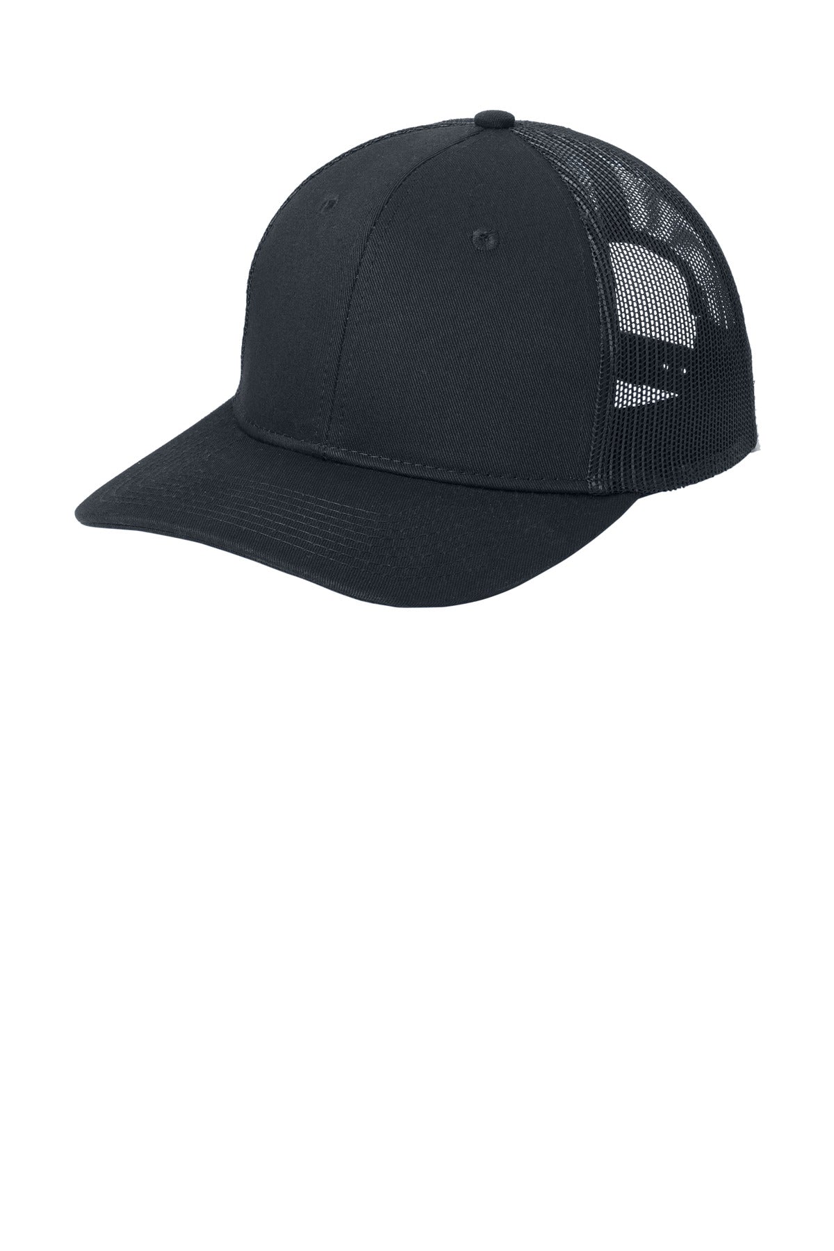 Port Authority Snapback Trucker Cap. C402 - EMBROIDERED