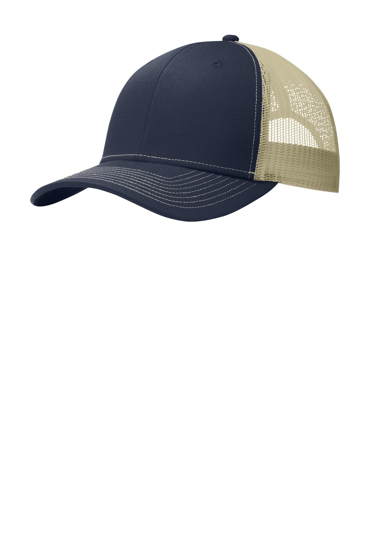 Port Authority Snapback Trucker Cap. C402 - EMBROIDERED