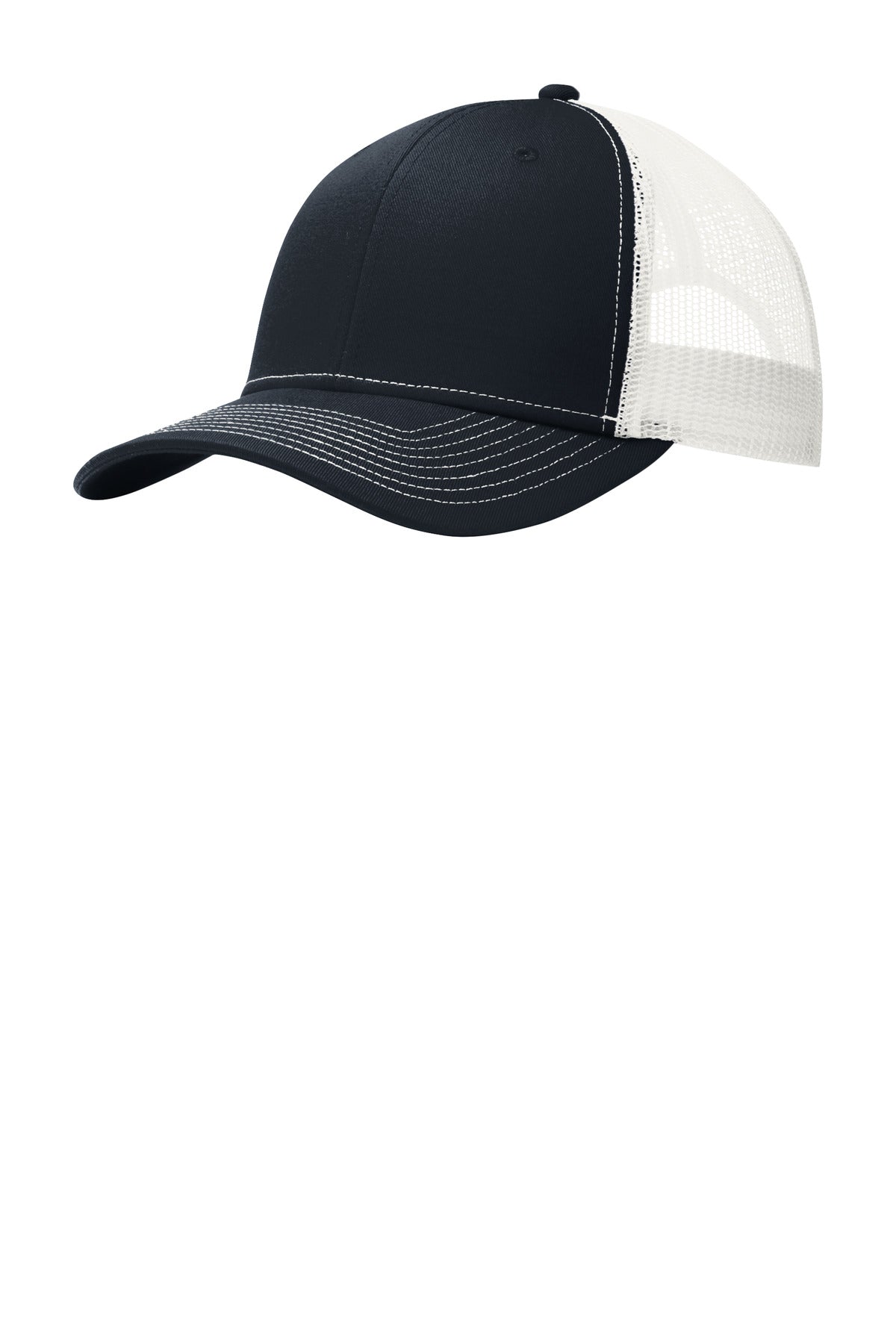 Port Authority Snapback Trucker Cap. C402 - EMBROIDERED