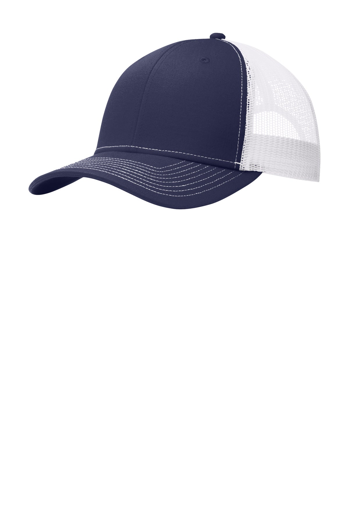 Port Authority Snapback Trucker Cap. C402 - EMBROIDERED