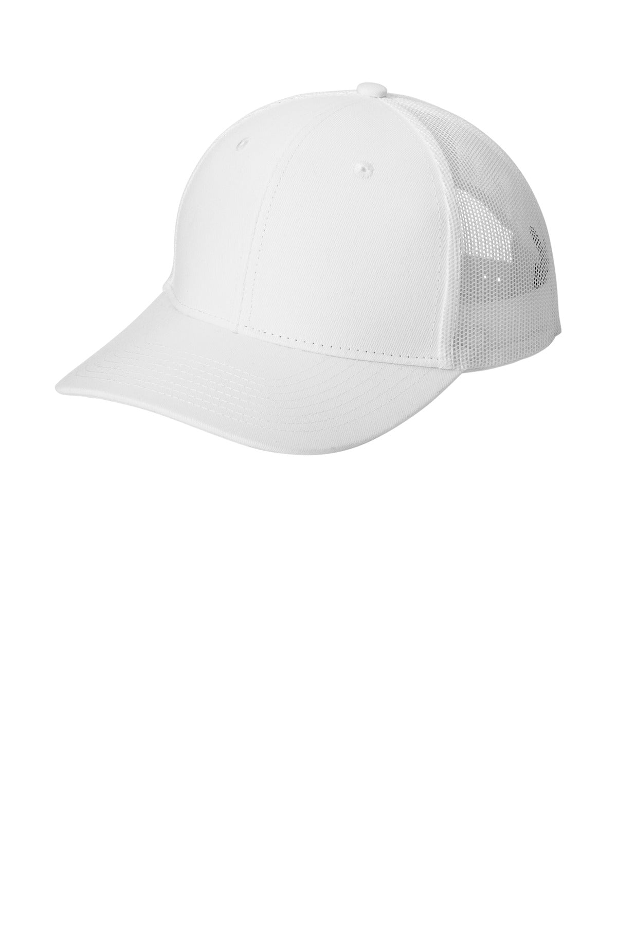 Port Authority Snapback Trucker Cap. C402 - EMBROIDERED