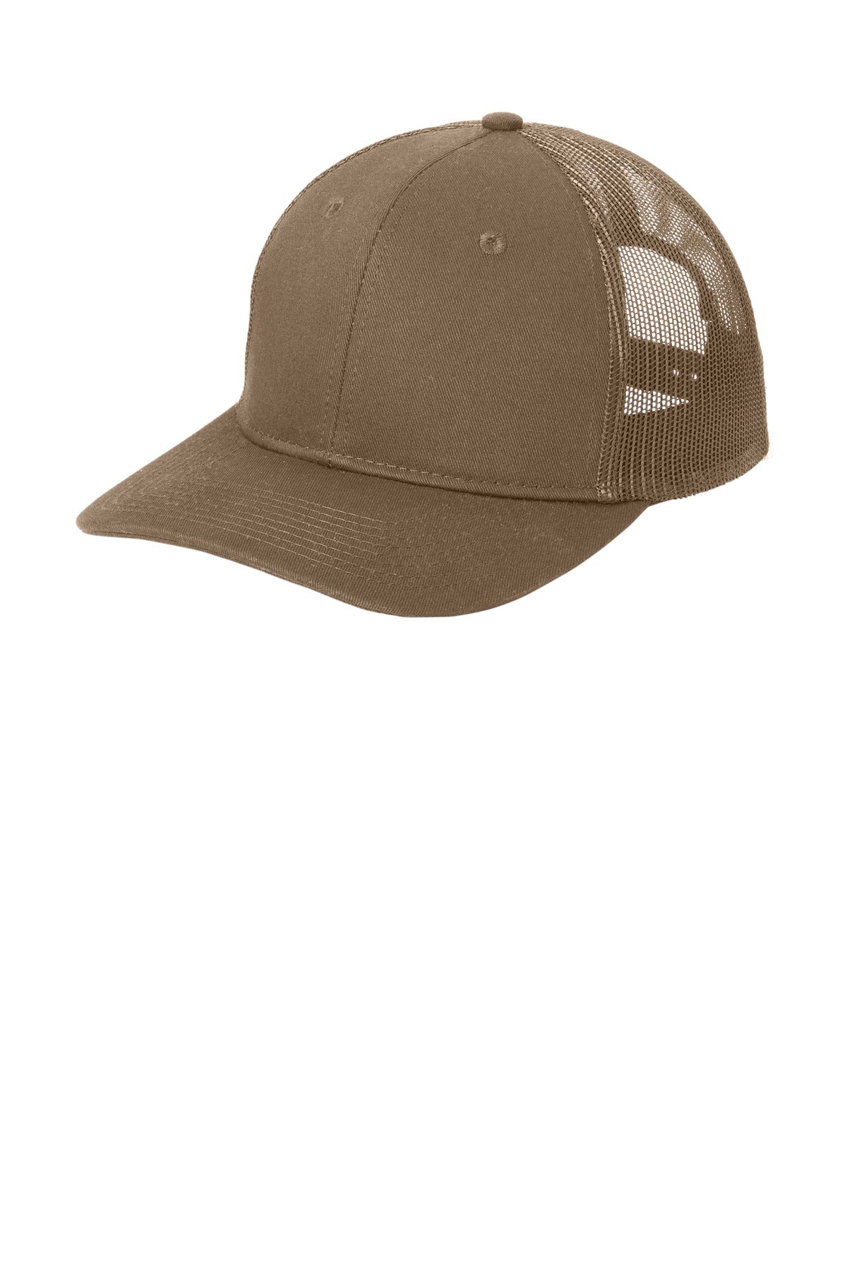 Port Authority Snapback Trucker Cap. C402 - EMBROIDERED