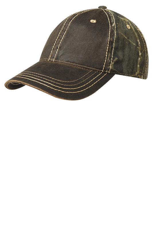 Port Authority Pigment Print Camouflage Cap. C819 - EMBROIDERED