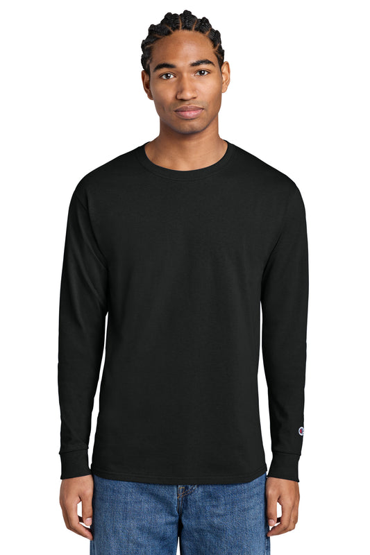 Champion Jersey Long Sleeve Tee CC8C - EMBROIDERED