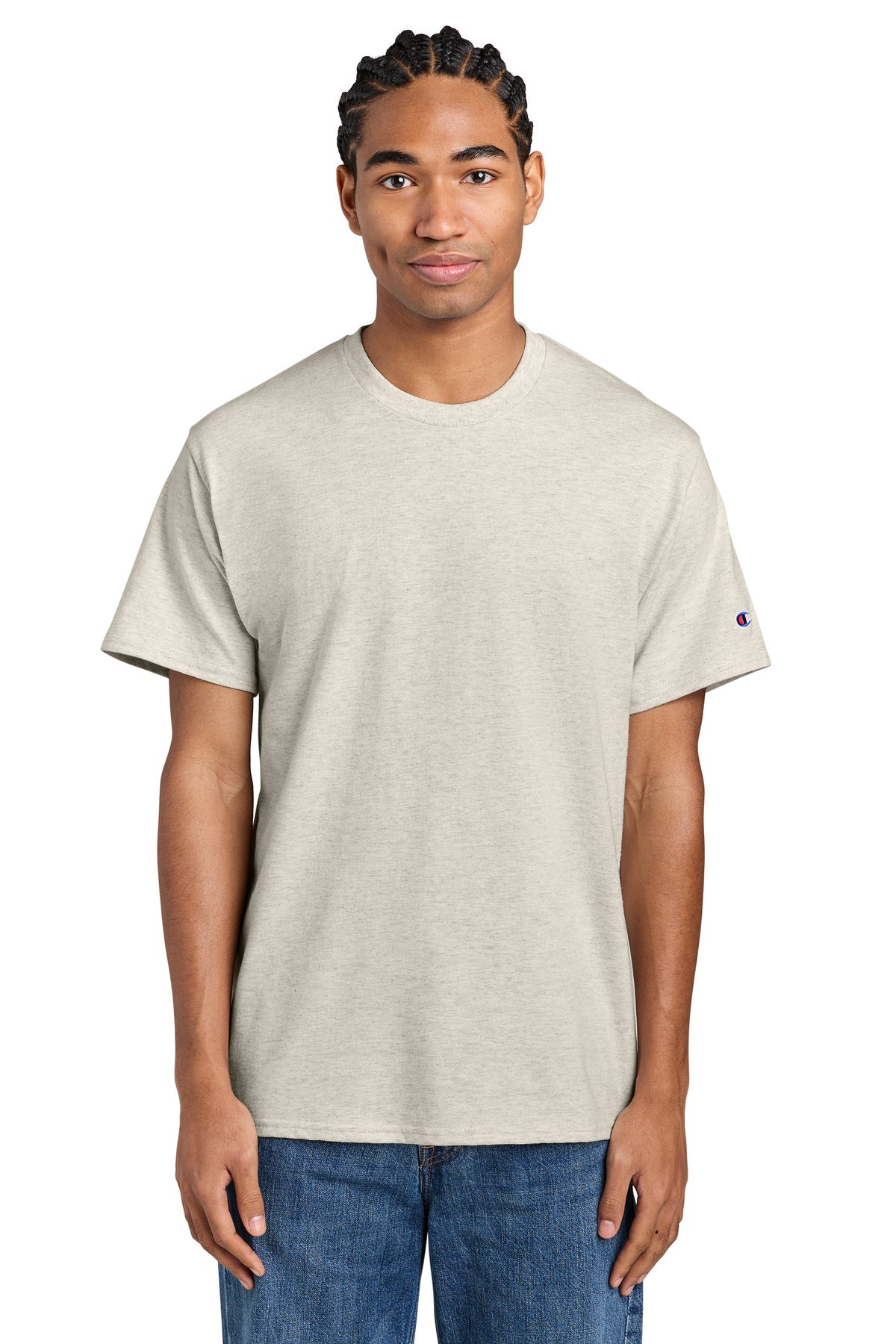 Champion Jersey Short Sleeve Tee CH1000 - EMBROIDERED