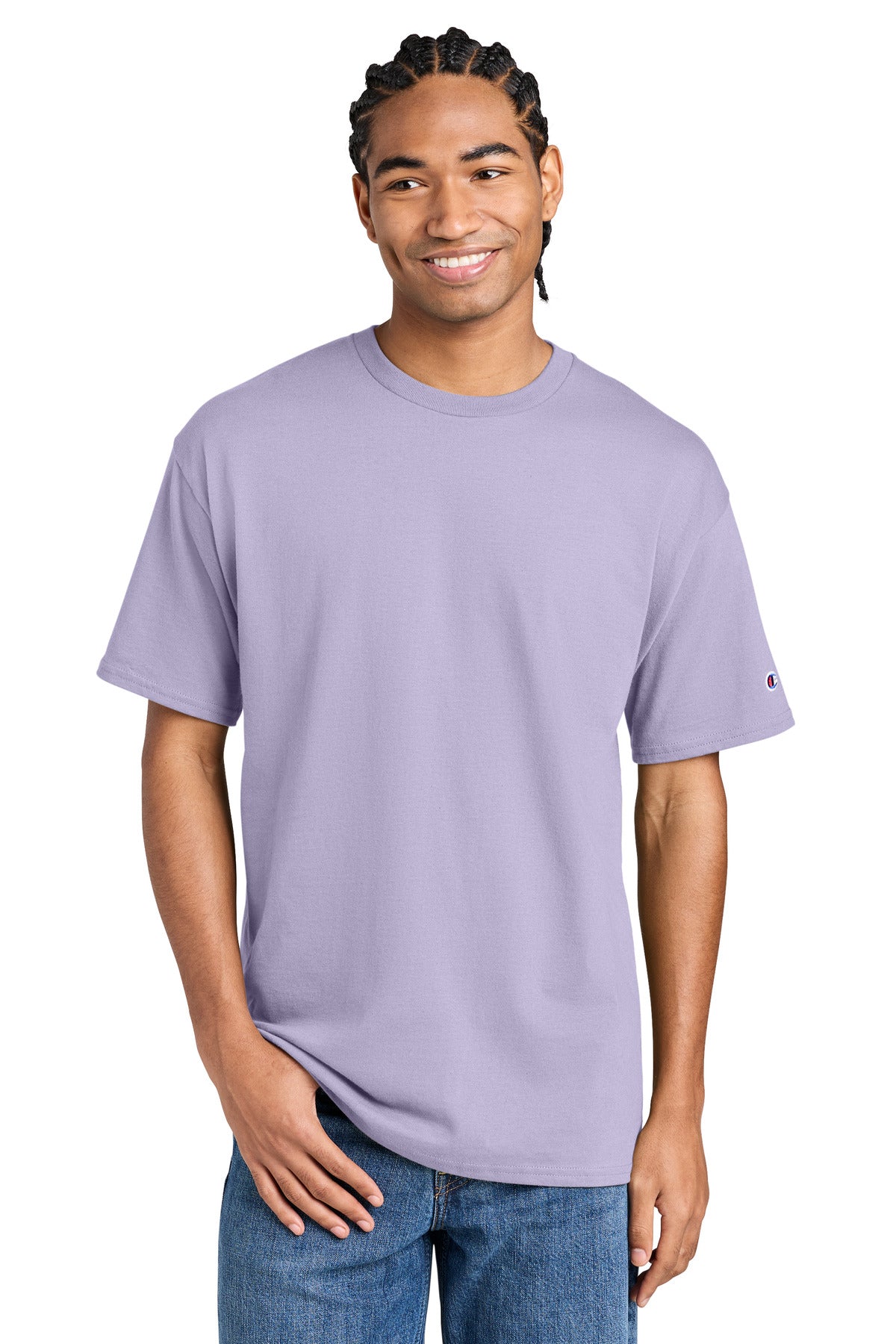 Champion Jersey Short Sleeve Tee CH1000 - EMBROIDERED
