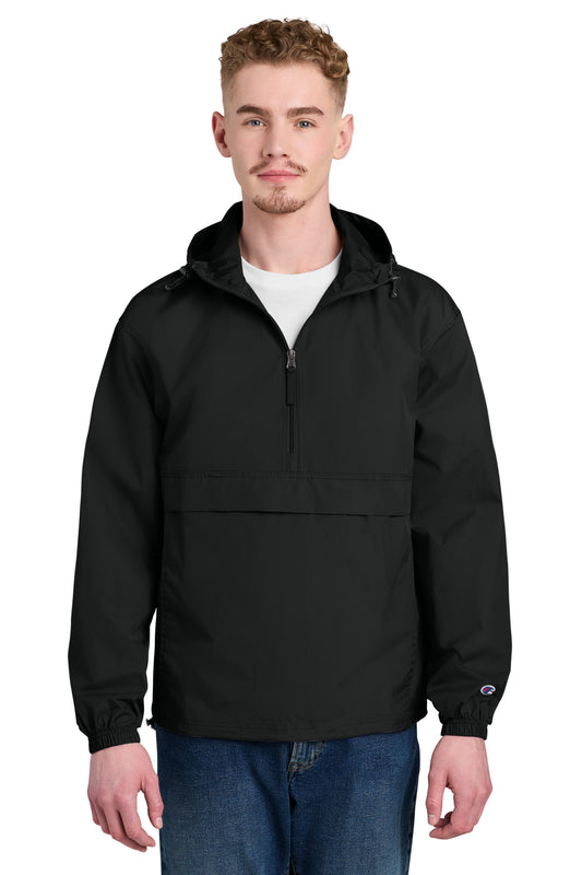 Champion Packable Anorak Jacket CO200 - EMBROIDERED