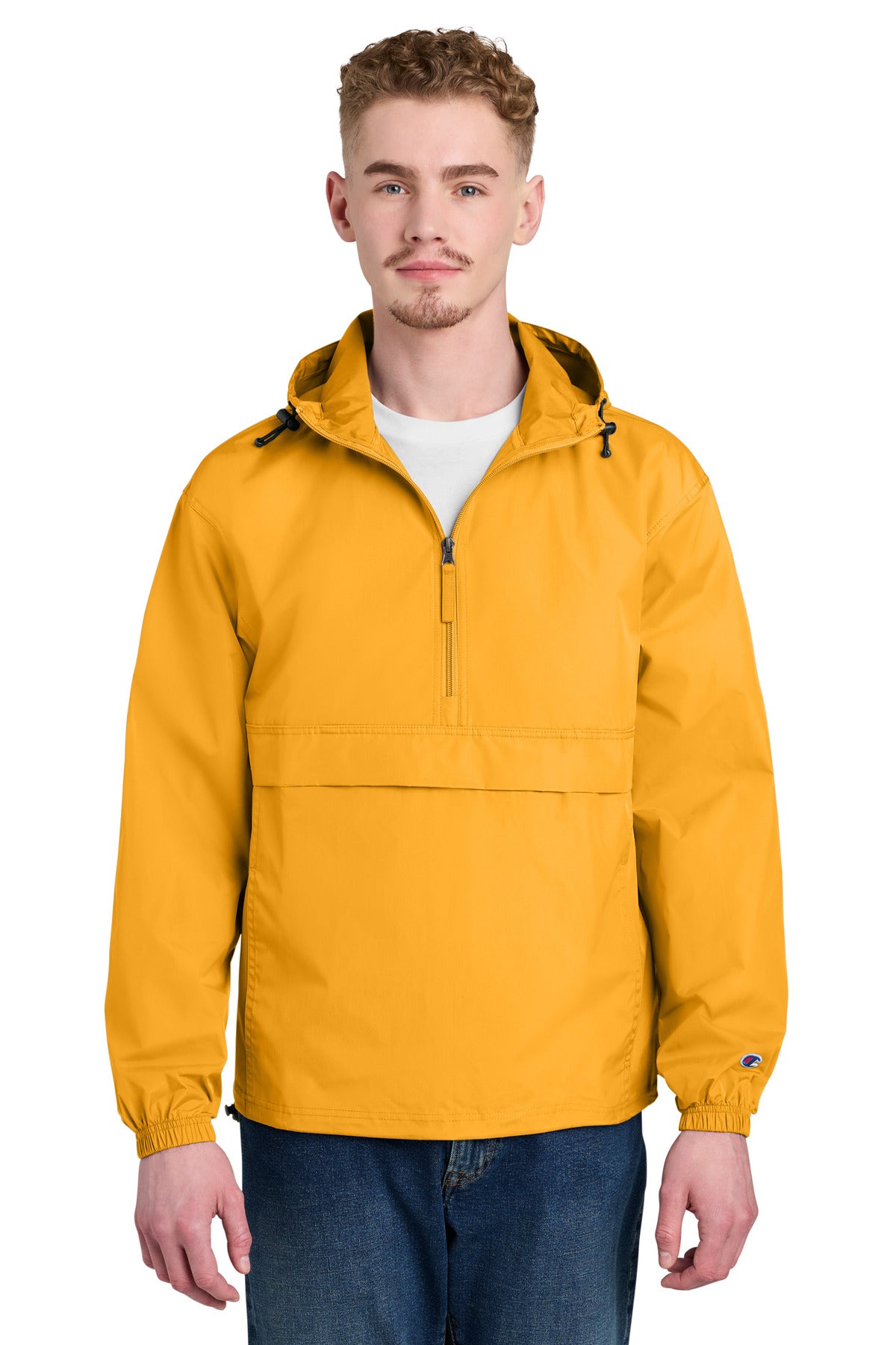 Champion Packable Anorak Jacket CO200 - EMBROIDERED