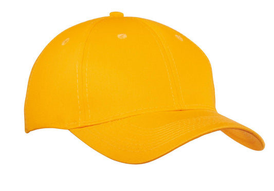 Port Authority Six-Panel Twill Cap.  CP80 - EMBROIDERED
