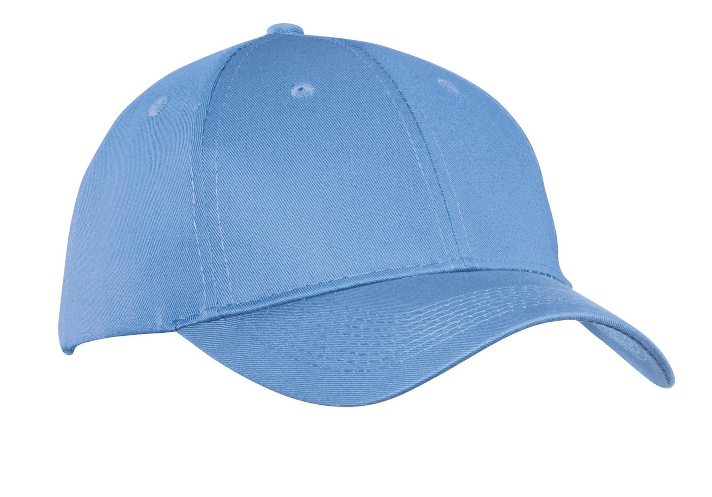 Port Authority Six-Panel Twill Cap.  CP80 - EMBROIDERED