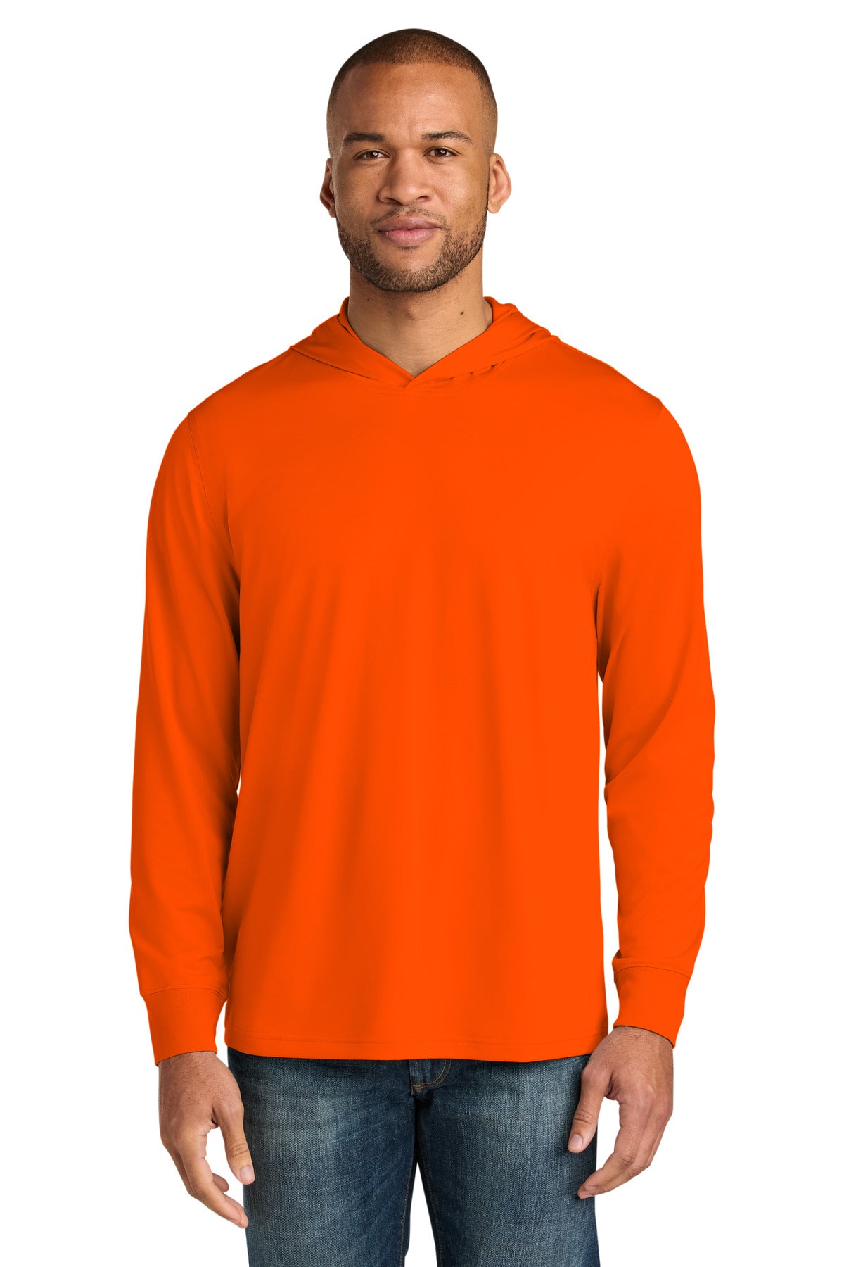 CornerStone Workwear Pro Long Sleeve Hooded Tee CS440LSH - EMBROIDERED