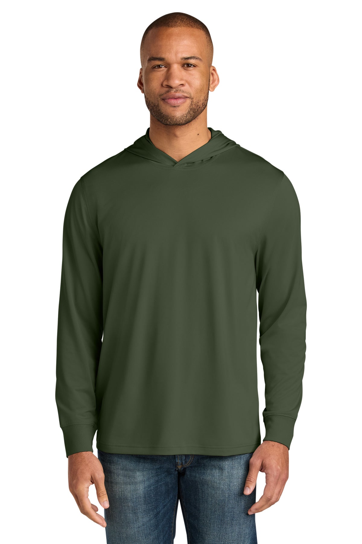 CornerStone Workwear Pro Long Sleeve Hooded Tee CS440LSH - EMBROIDERED