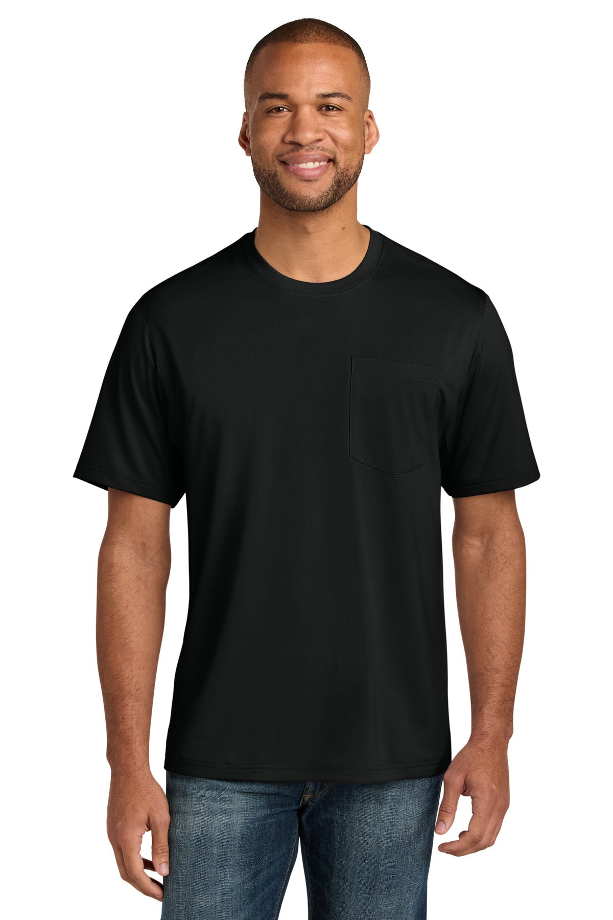 CornerStone Workwear Pro Short Sleeve Pocket Tee CS440P - EMBROIDERED