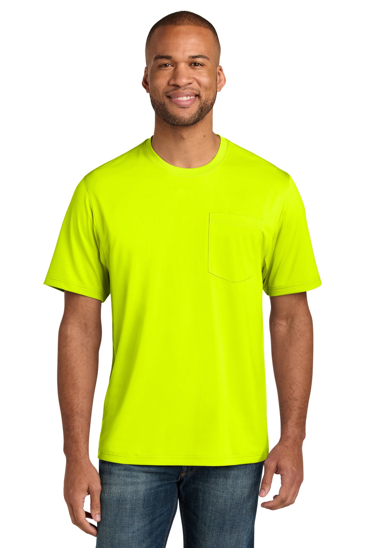 CornerStone Workwear Pro Short Sleeve Pocket Tee CS440P - EMBROIDERED