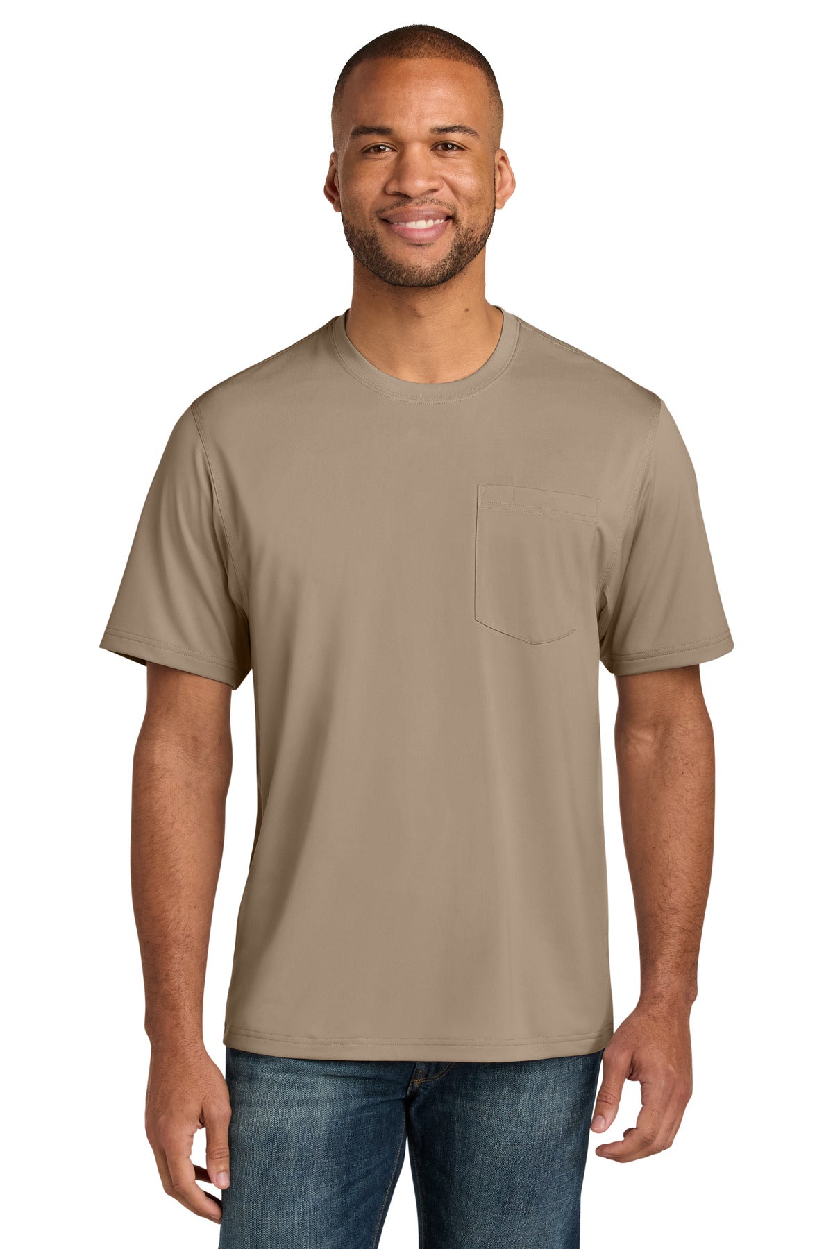 CornerStone Workwear Pro Short Sleeve Pocket Tee CS440P - EMBROIDERED