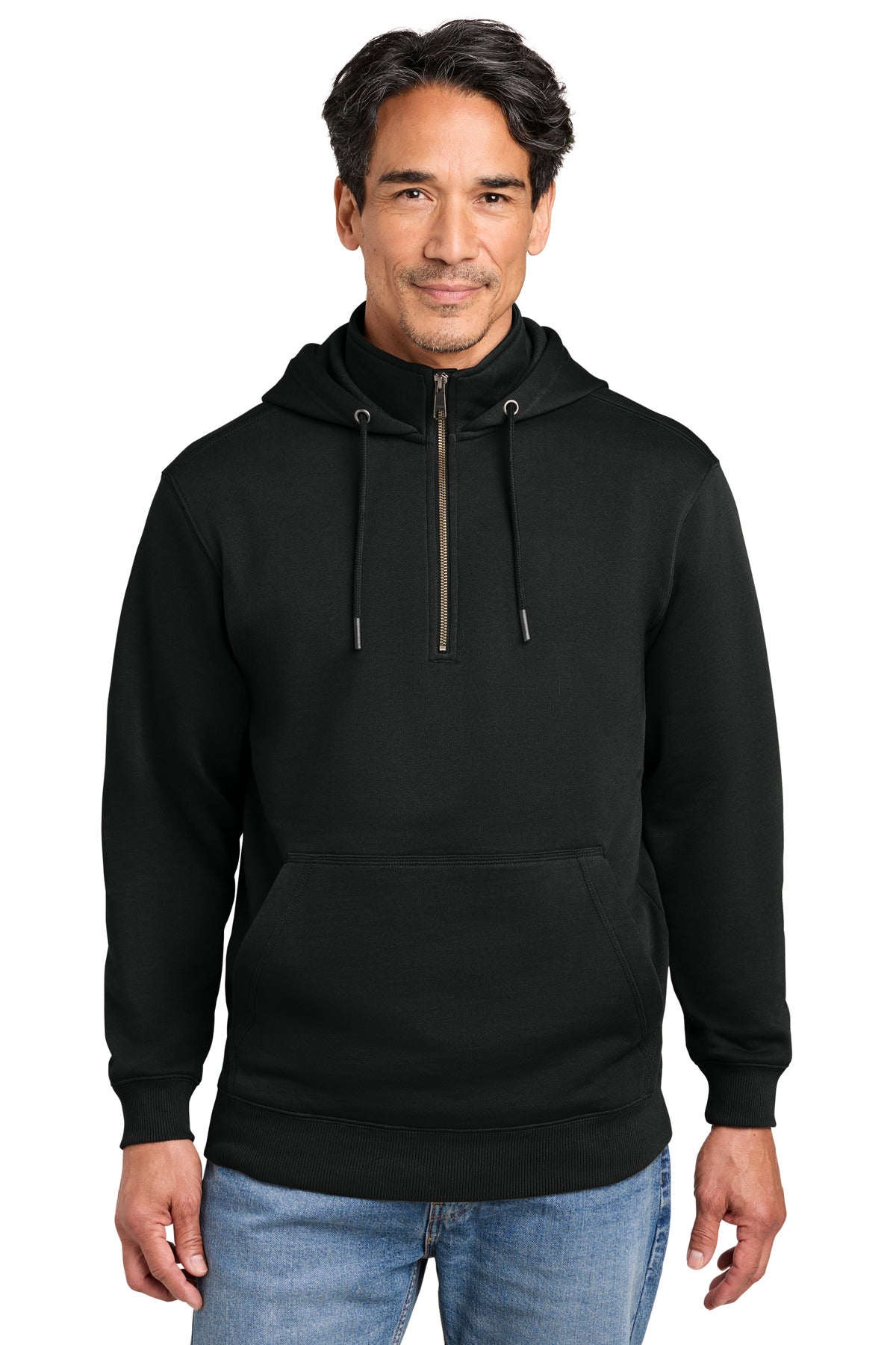 CornerStone Tough Fleece 1/4-Zip Hoodie CSF633 - EMBROIDERED