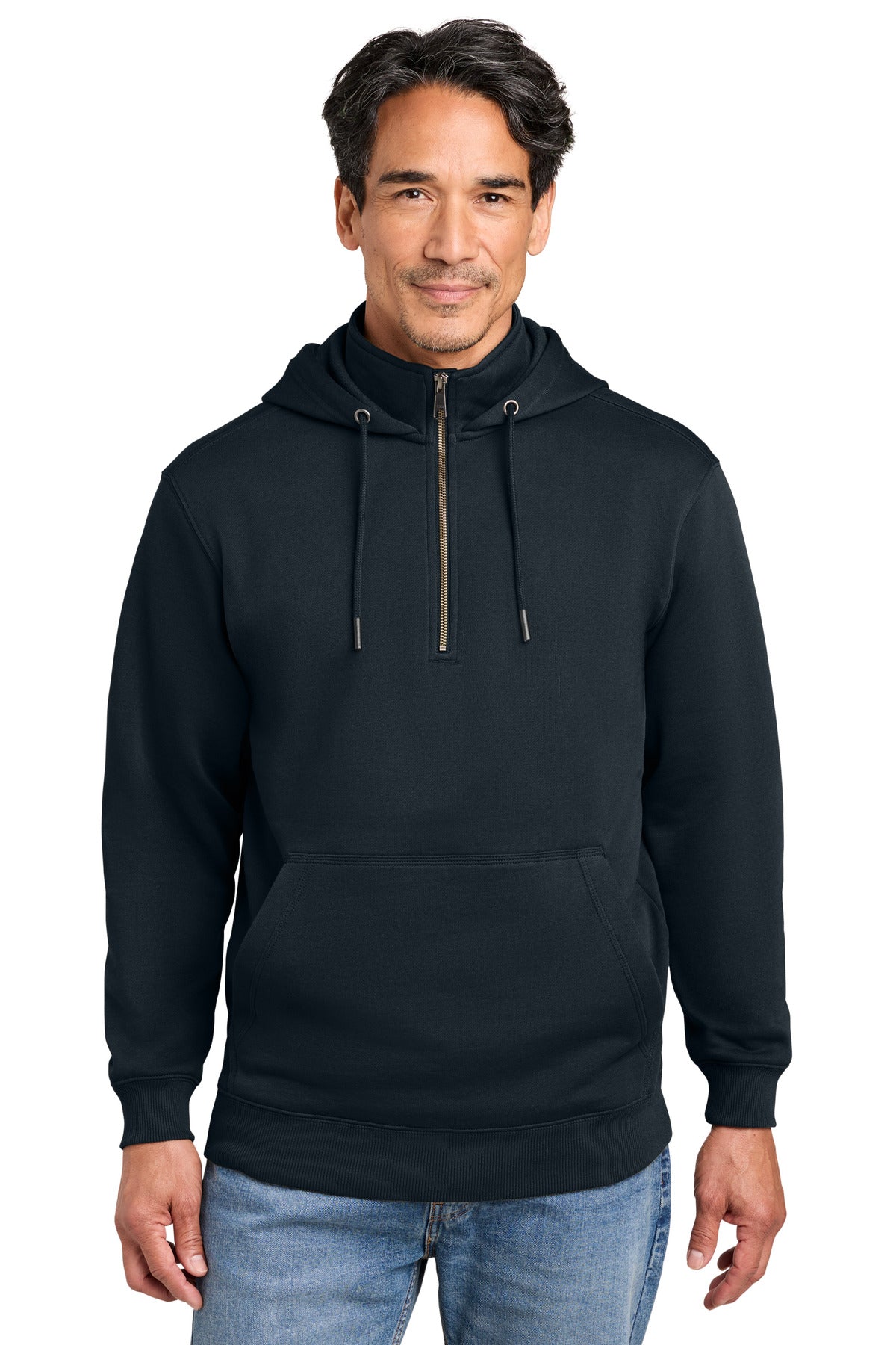 CornerStone Tough Fleece 1/4-Zip Hoodie CSF633 - EMBROIDERED