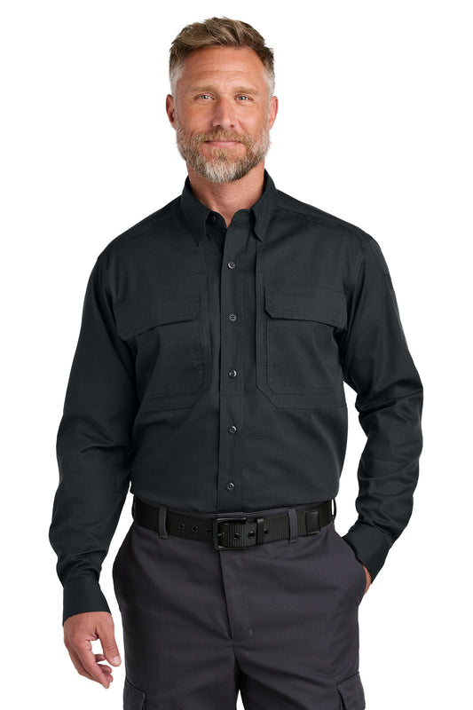 CornerStone Long Sleeve Select Tactical Shirt CSW176 - EMBROIDERED