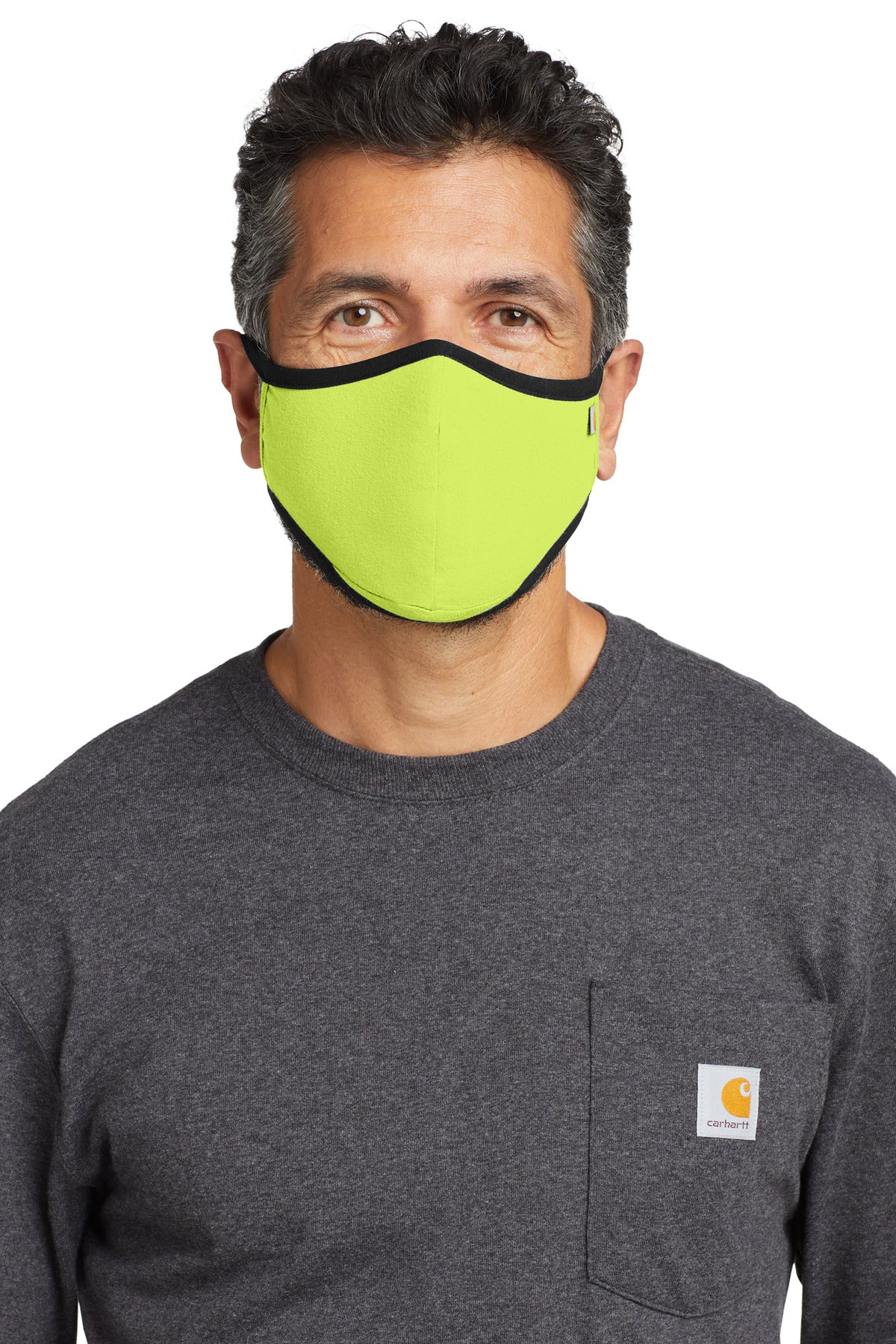 Carhartt Cotton Ear Loop Face Mask (3 pack)  CT105160 - EMBROIDERED