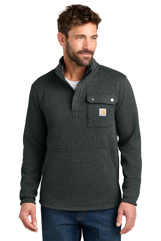 Carhartt Midweight 1/4-Zip Sweater Fleece CT106378 - EMBROIDERED
