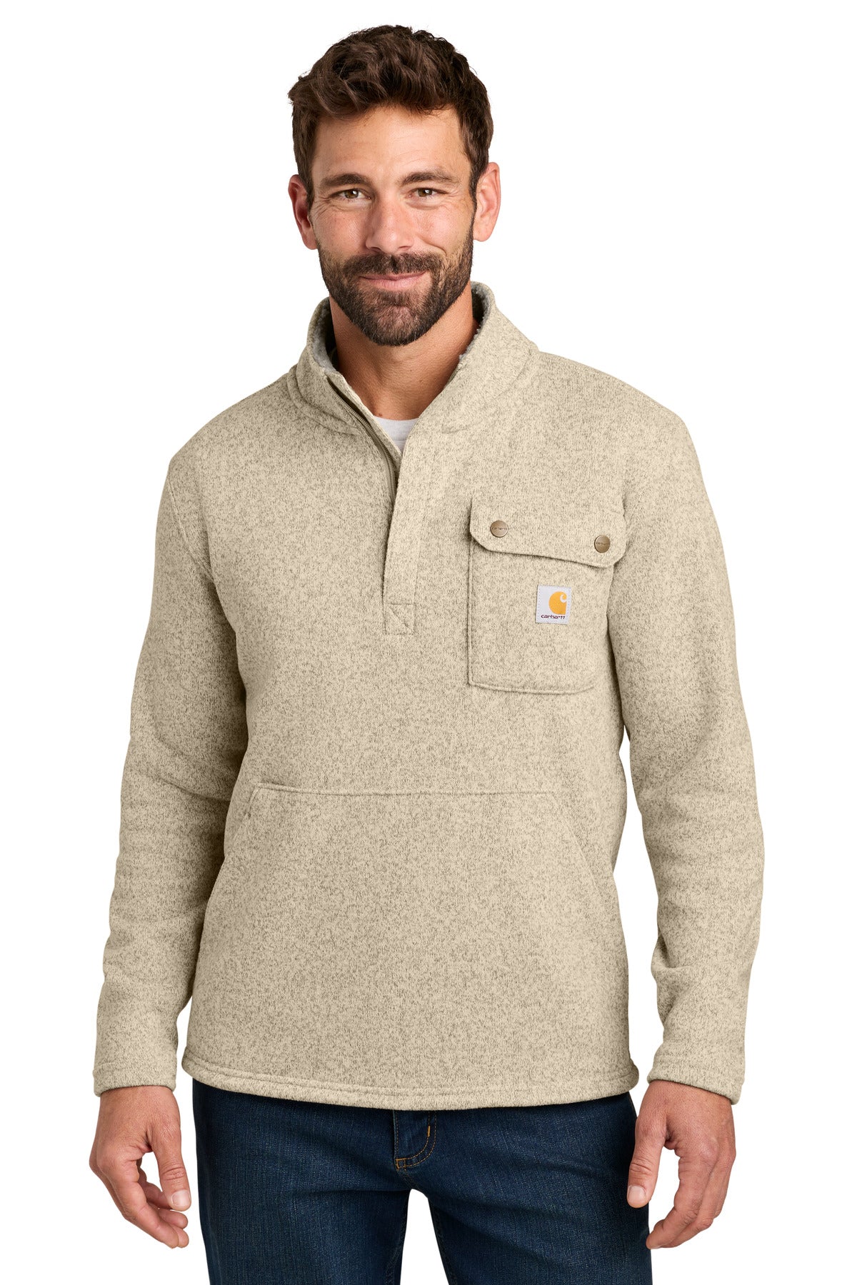 Carhartt Midweight 1/4-Zip Sweater Fleece CT106378 - EMBROIDERED