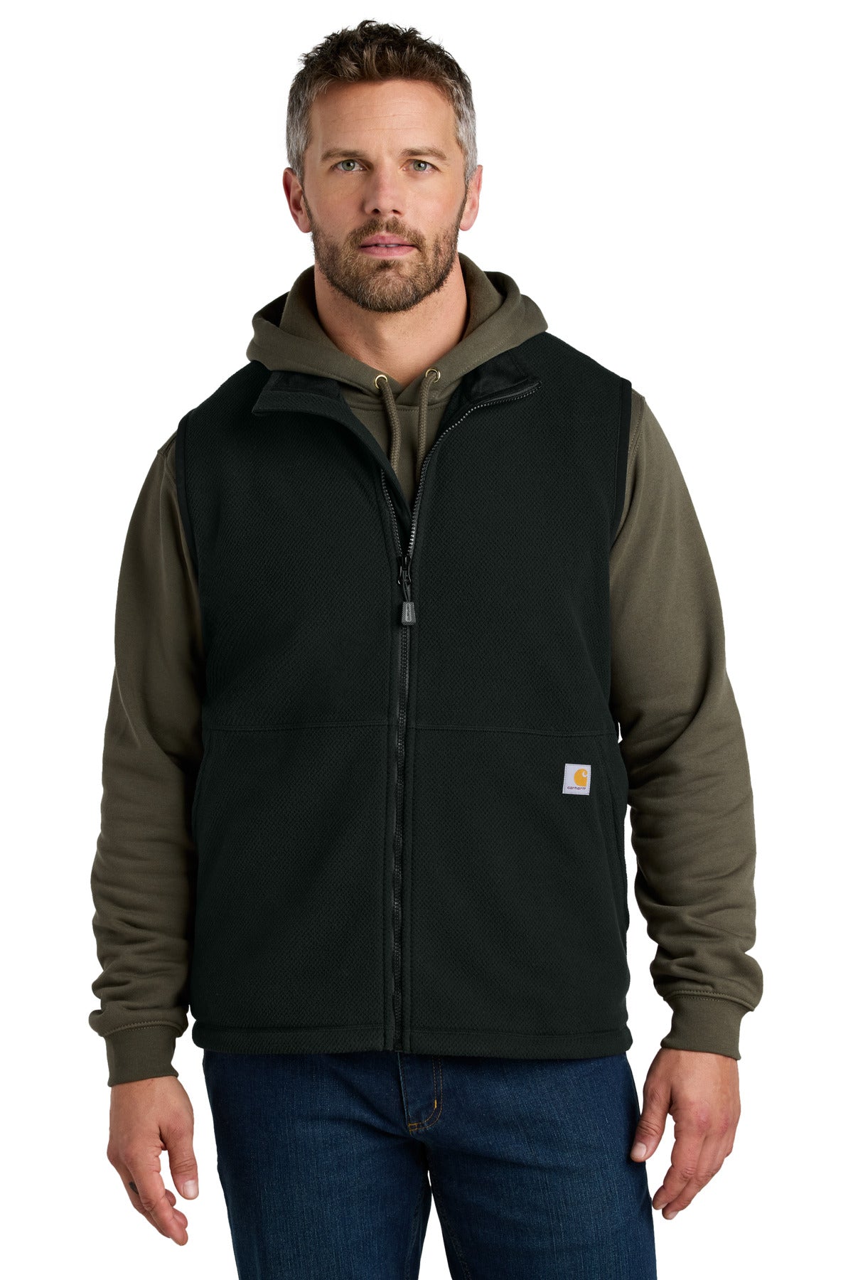Carhartt Textured Fleece Vest CT106418 - EMBROIDERED
